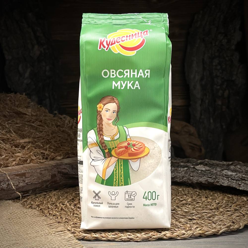 Овсяная мука "Кудесница" — фото 1