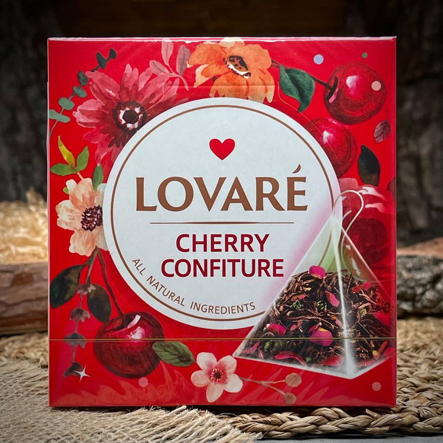 Чай с вишней "Cherry Confiture Lovare" — фото 1