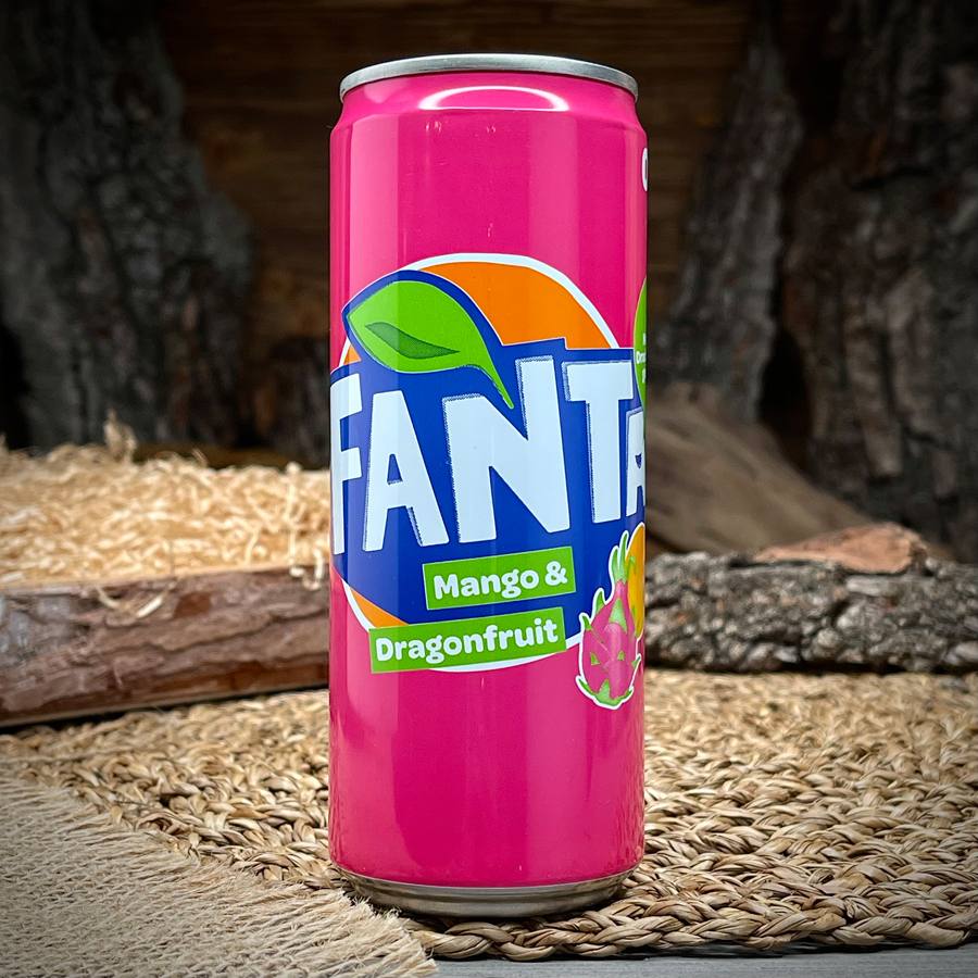 Газированный напиток со вкусом манго и питайи "Fanta" — фото 1