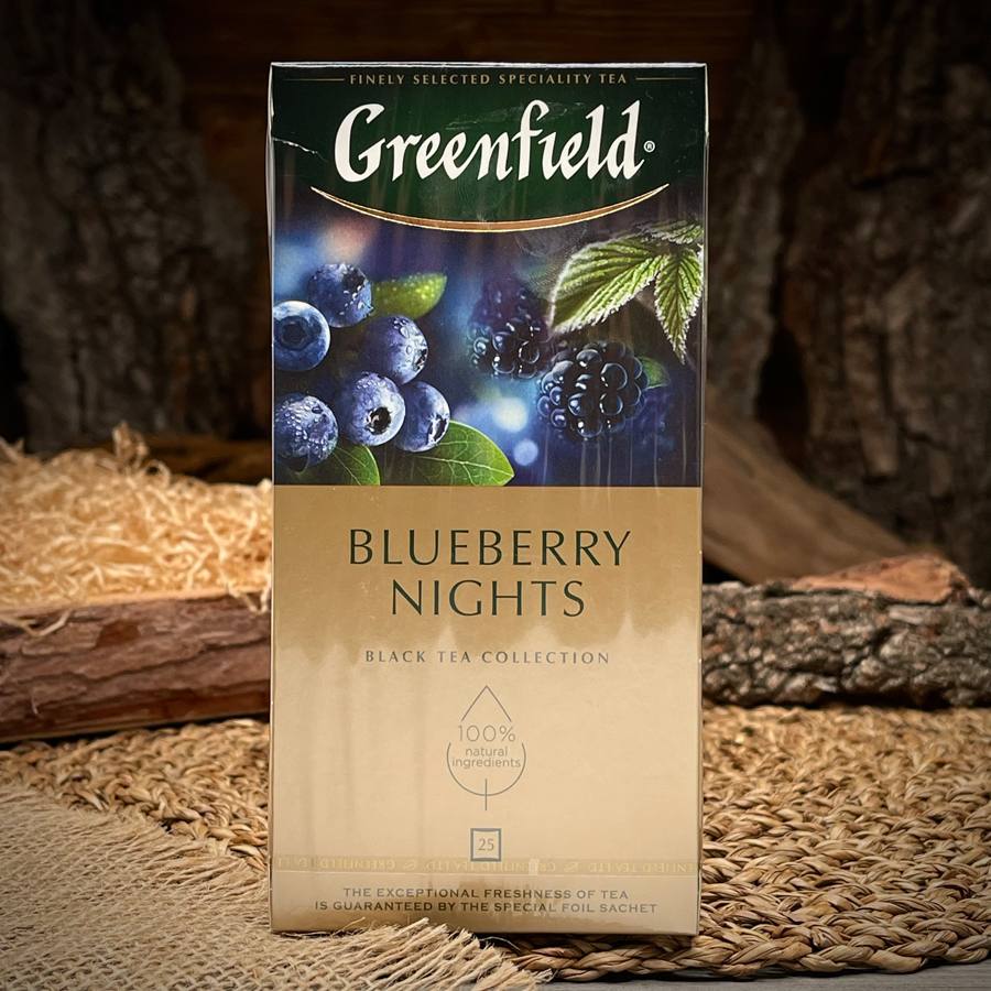 Чай "Blueberry Nights Greenfield" — фото 1