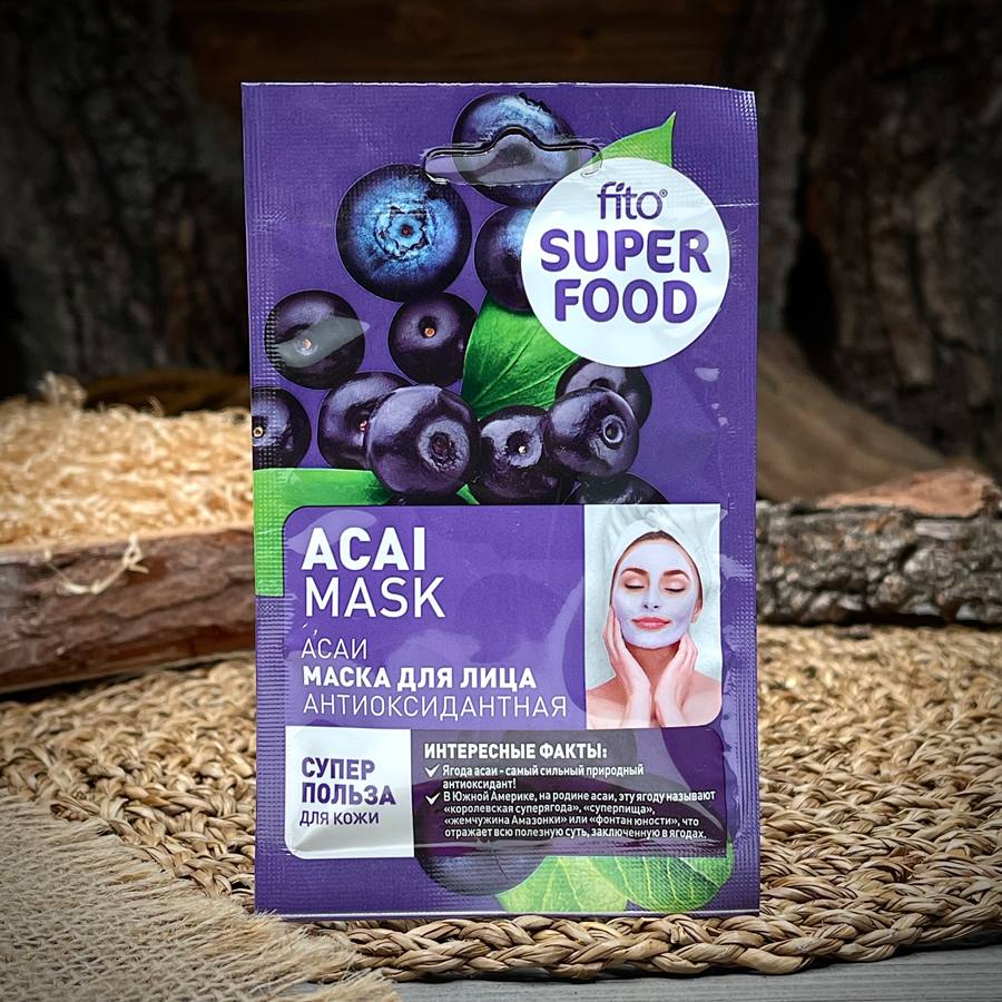 Маска для лица антиоксидантная "Fito Super Food" — фото 1