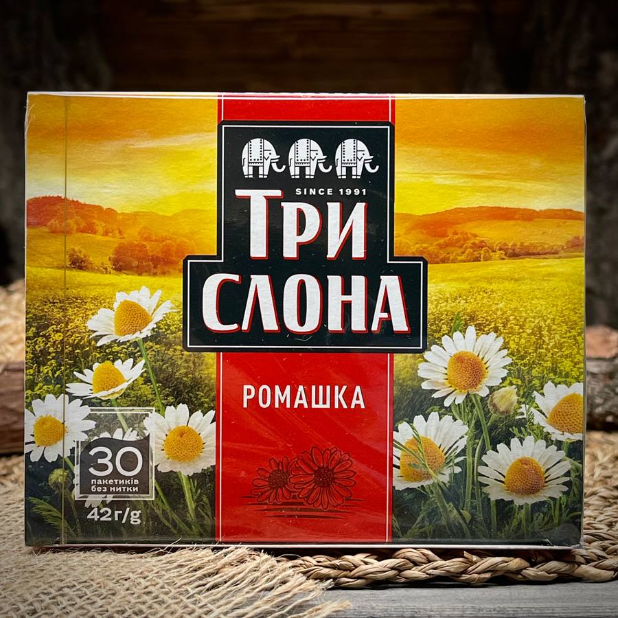 Чай из ромашки "Три слона" — фото 1