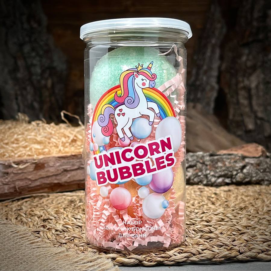 Набор бомбочек для ванн "Unicorn Bubbles" — фото 1