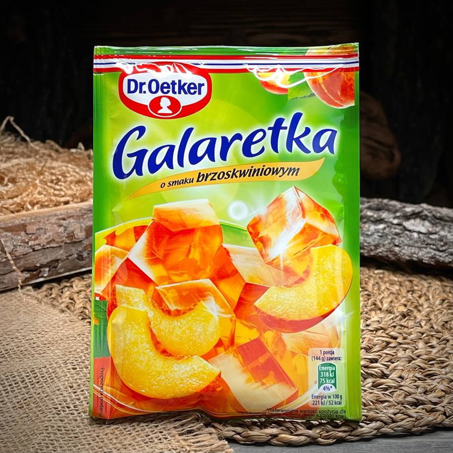 Желе со вкусом персика "Dr. Oetker" — фото 1