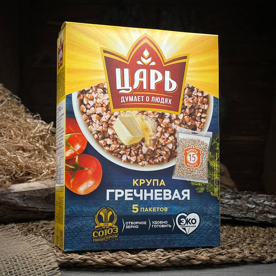 Крупа гречневая "Царь" — фото 1