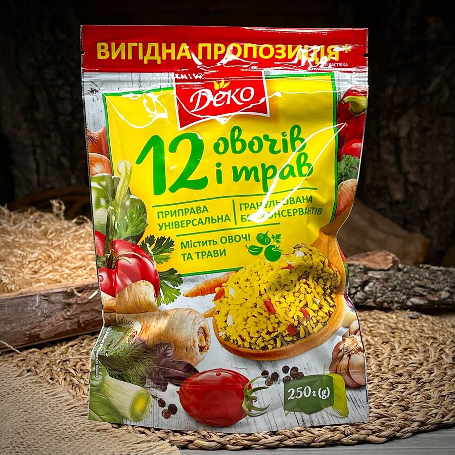 Приправа 12 овощей и трав "Deko" — фото 1