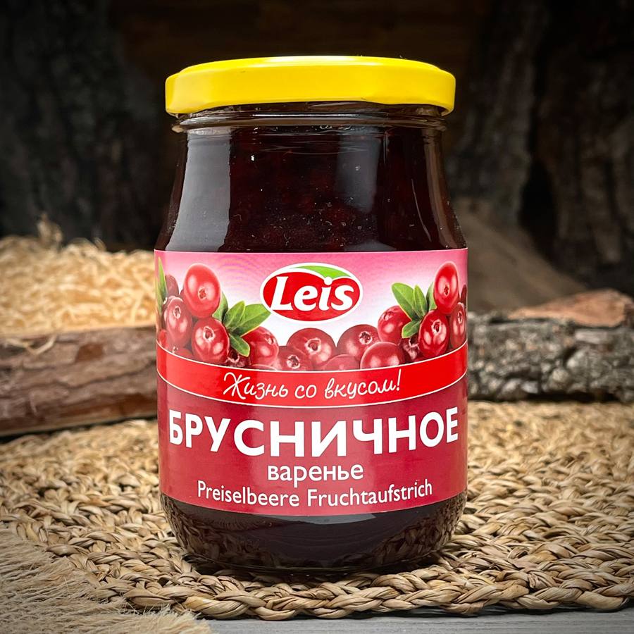 Брусничное варенье "Leis" — фото 1