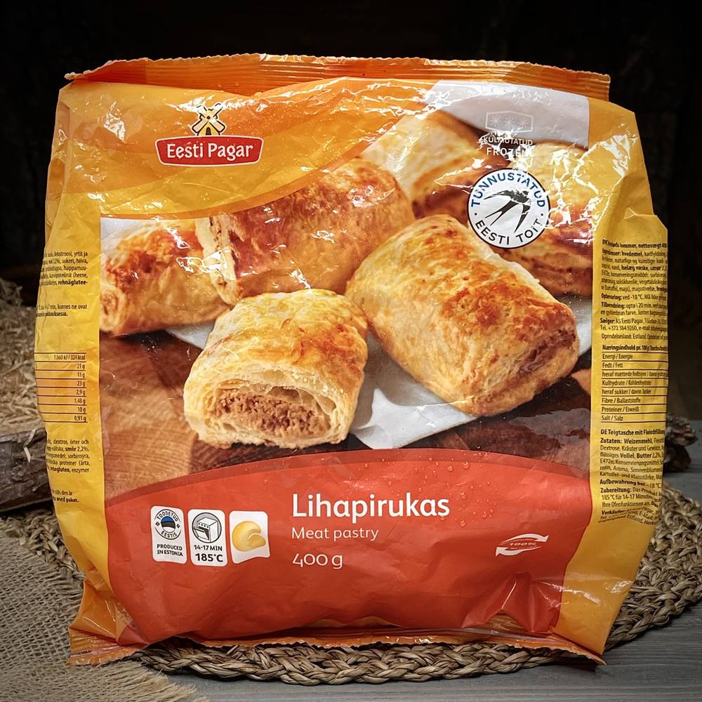 Слойка с мясом "Eesti Pagar" — фото 1
