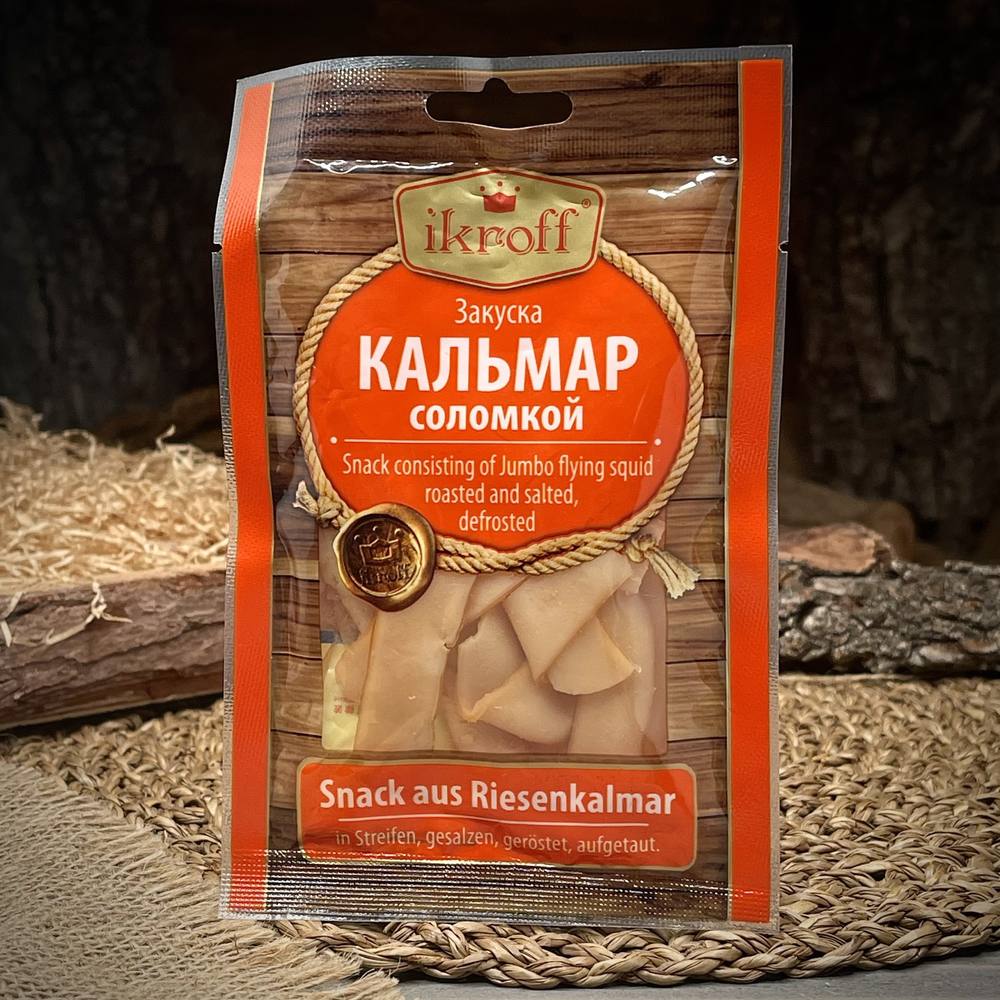 Кальмар соломкой "Ikroff" — фото 1