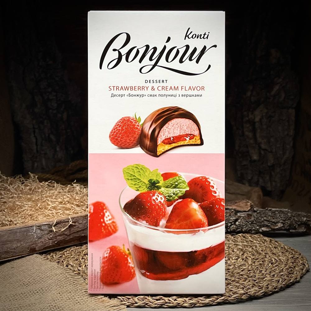 Зефир с клубникой "Bonjour" — фото 1