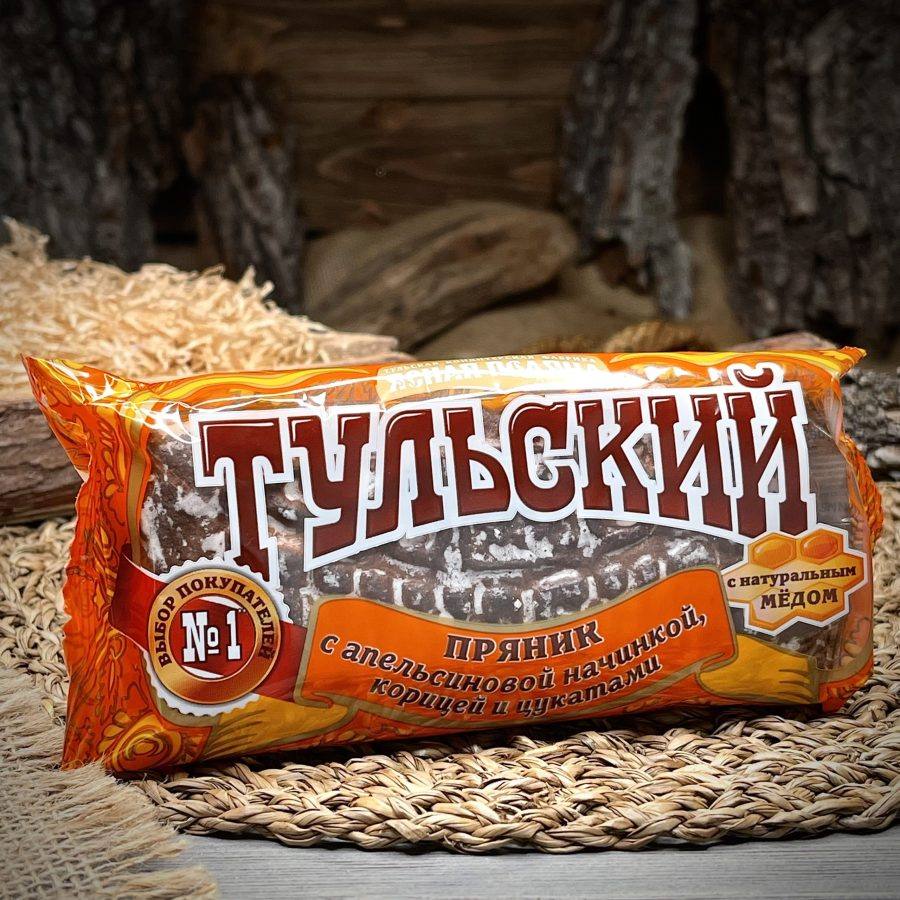 Пряник с апельсиновой начинкой "Тульский" — фото 1