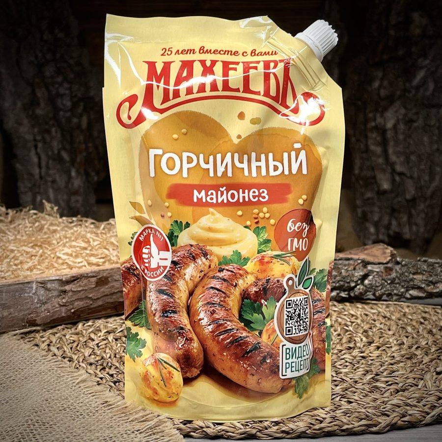 Майонез горчичный "Махеев" — фото 1