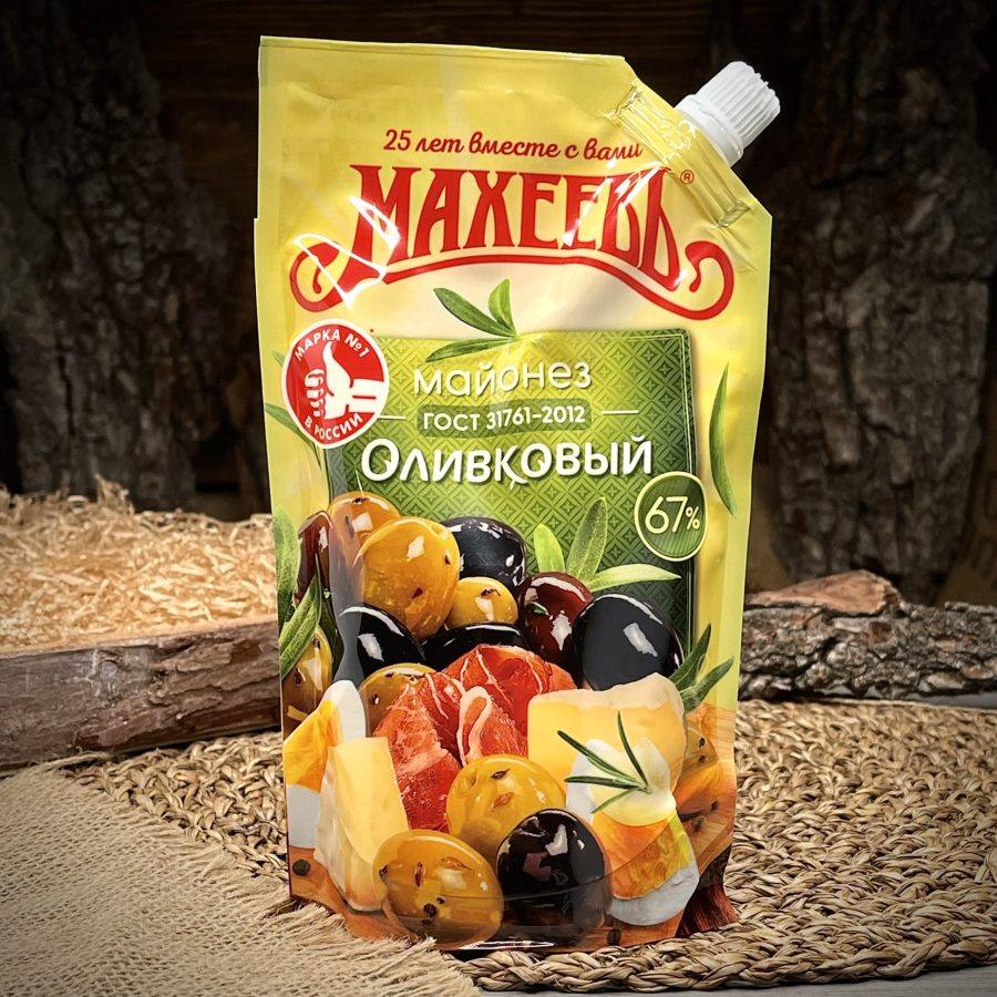 Майонез оливковый "Махеев" — фото 1