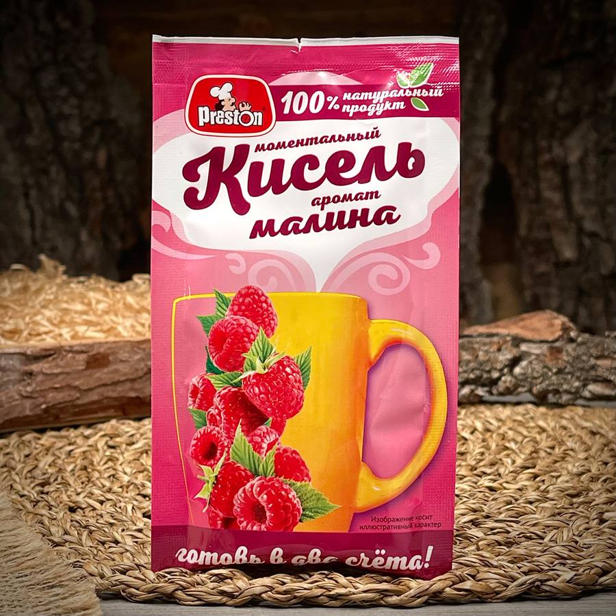 Кисель Малина Preston — фото 1