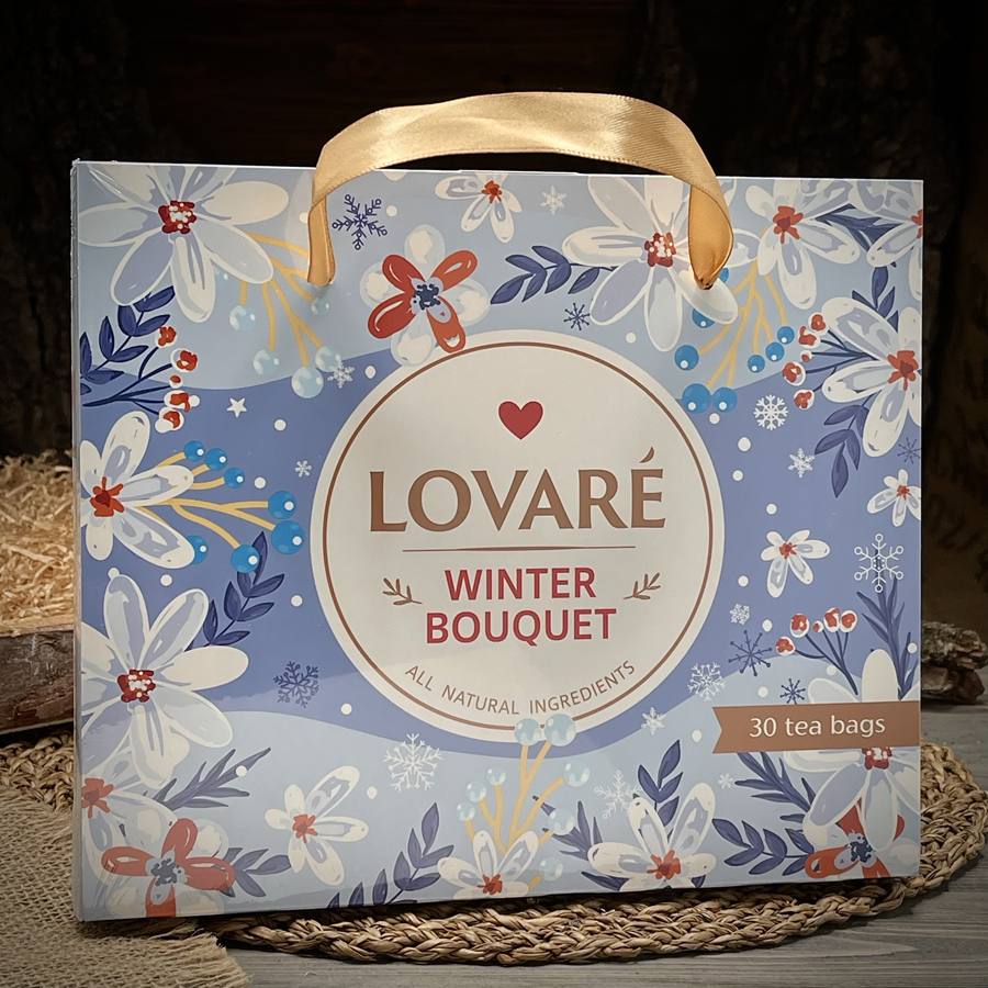 Набор черного и зеленого чая Winter Bouquet Lovare — фото 1