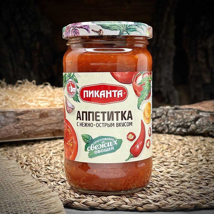 Аппетитка с нежно-острым вкусом Пиканта 360гр. — фото 1
