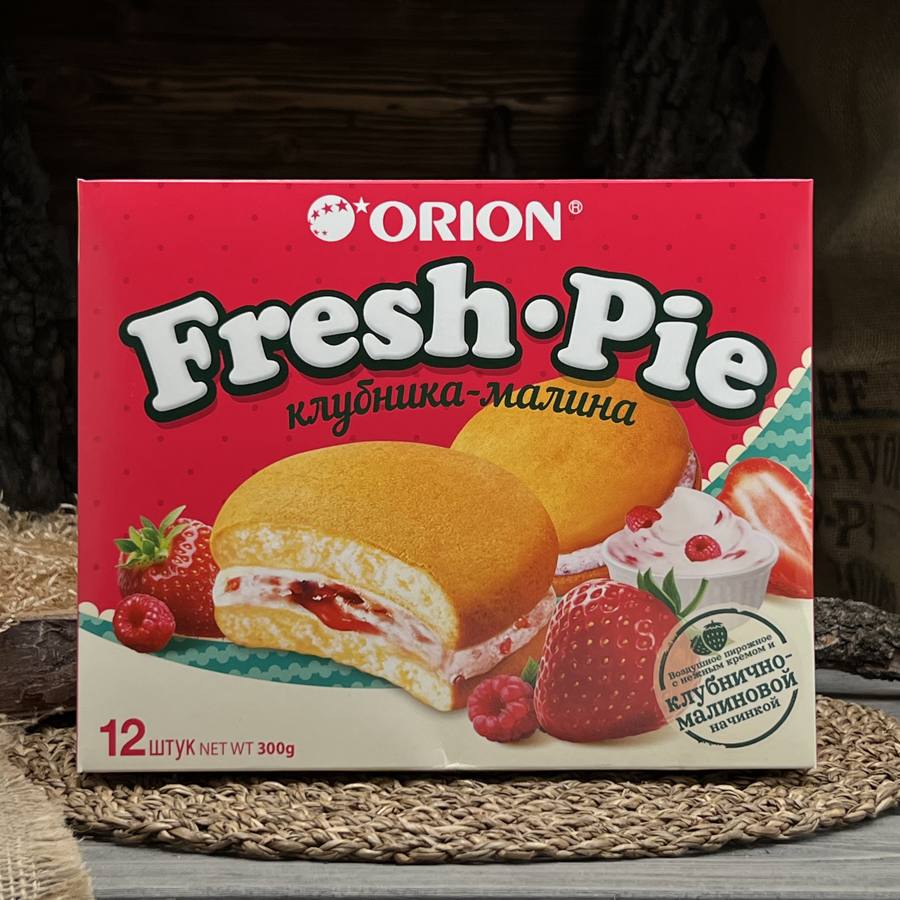 Fresh pie клубника-малина 300гр. — фото 1
