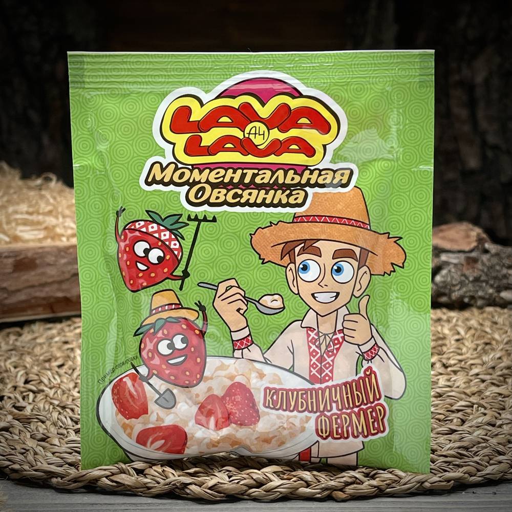 Моментальная овсяная каша Клубничный фермер — фото 1