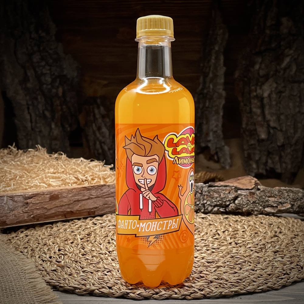 Напиток газированный со вкусом апельсина Фанто-монстры — фото 1