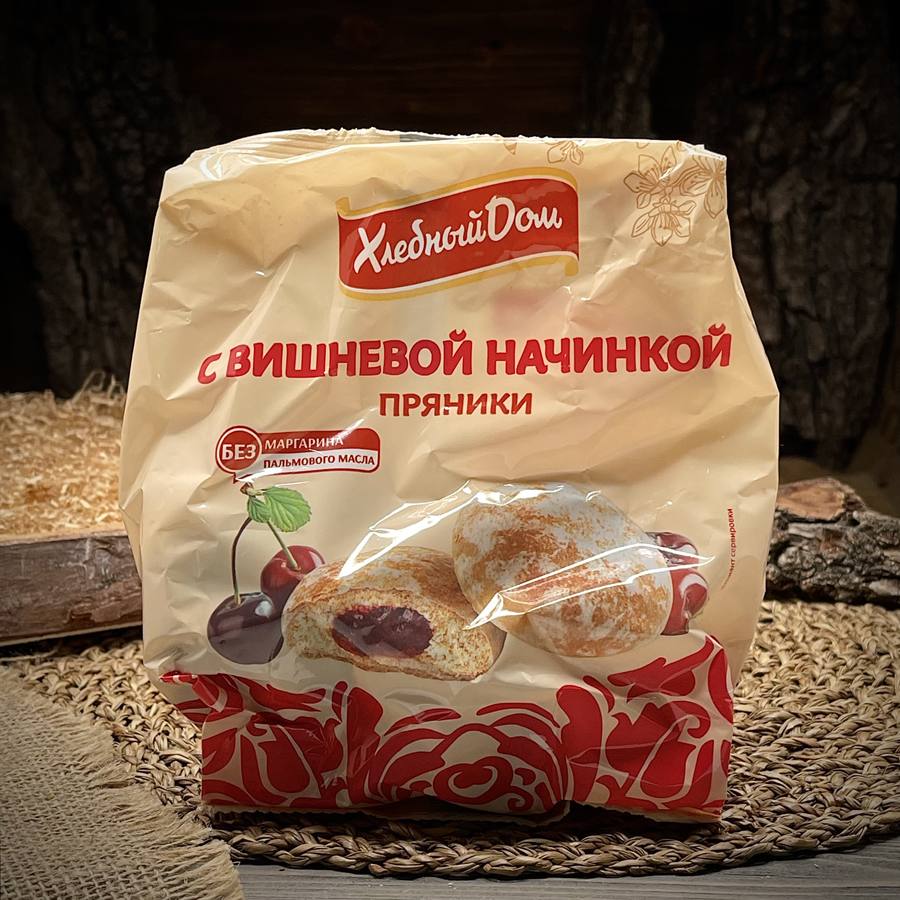 Пряники с вишневой начинкой Хлебный дом — фото 1