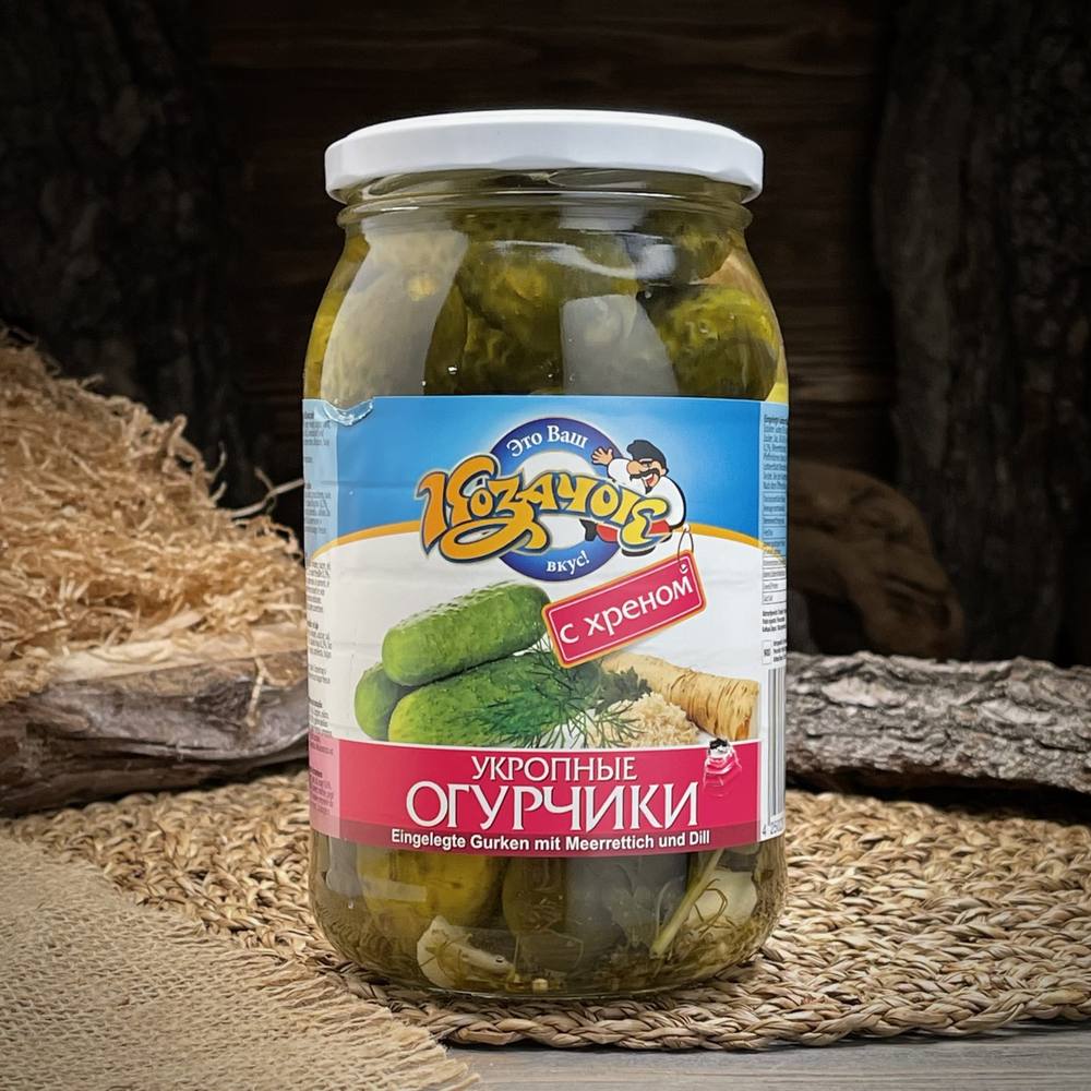 Укропные огурчики с хреном "Козачок" — фото 1