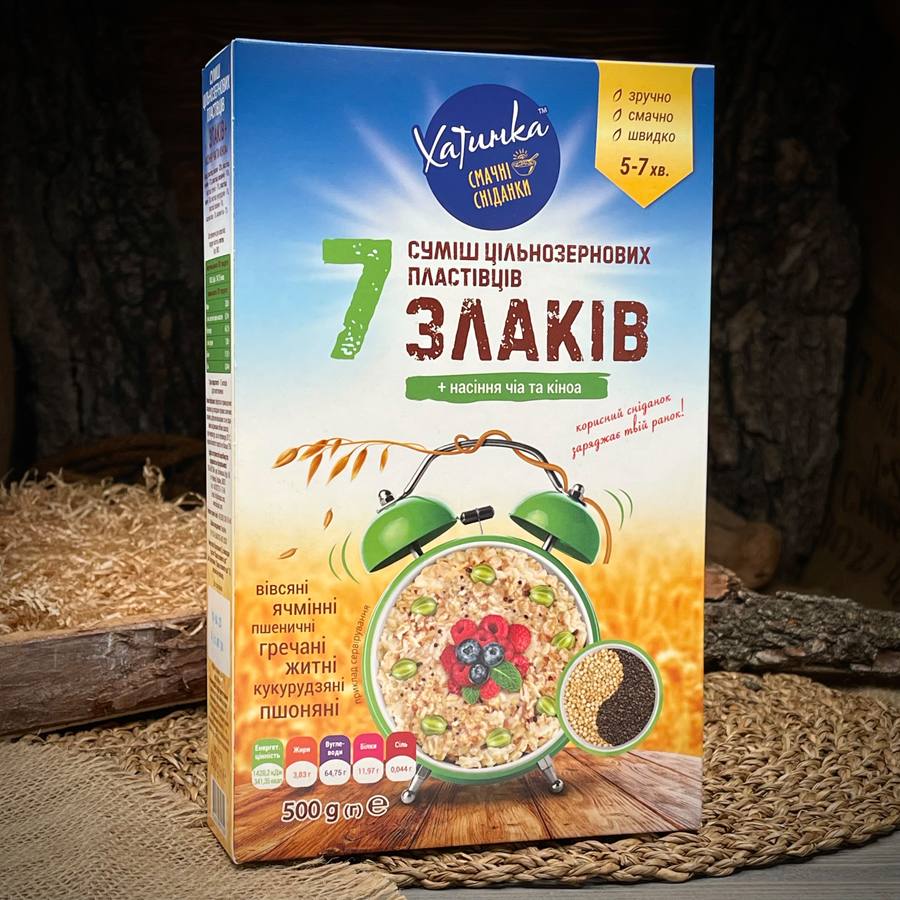 Смесь 7 злаков "Хатинка" — фото 1