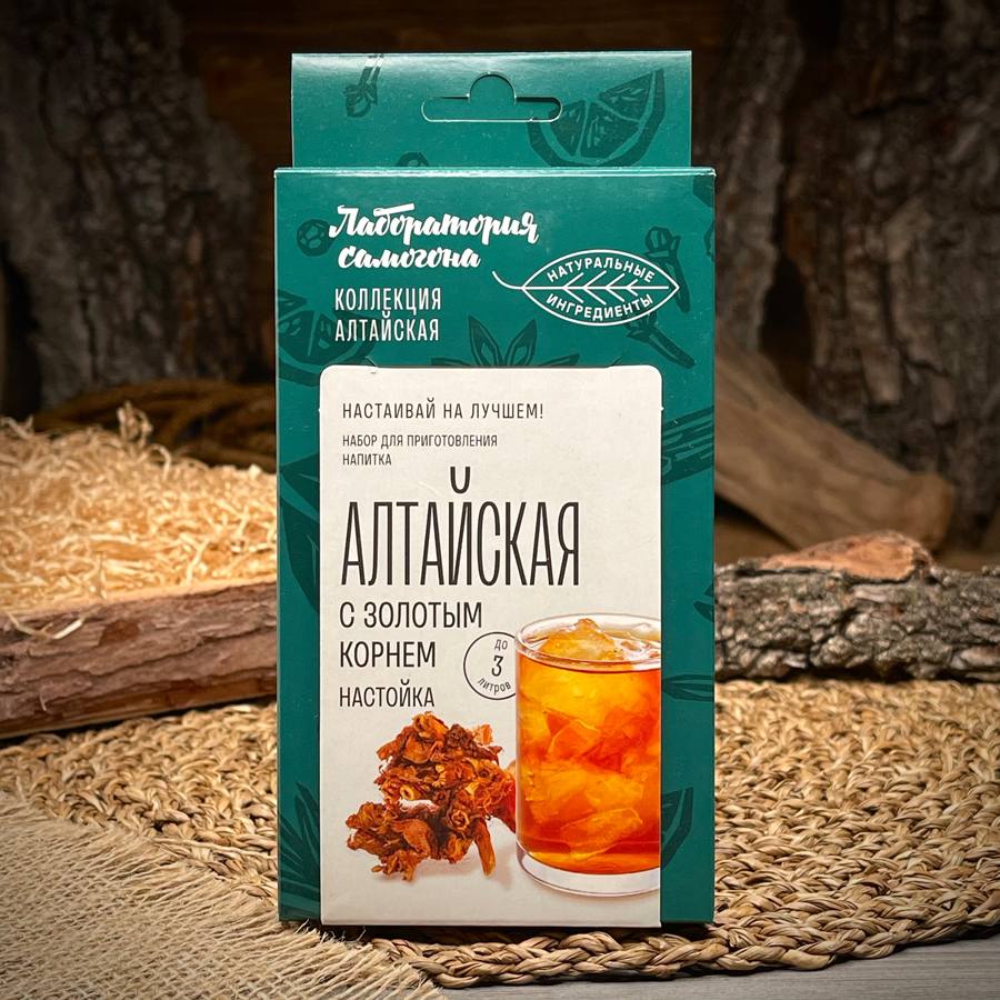 Алтайская настойка с золотым корнем "Лаборатория самогона" — фото 1