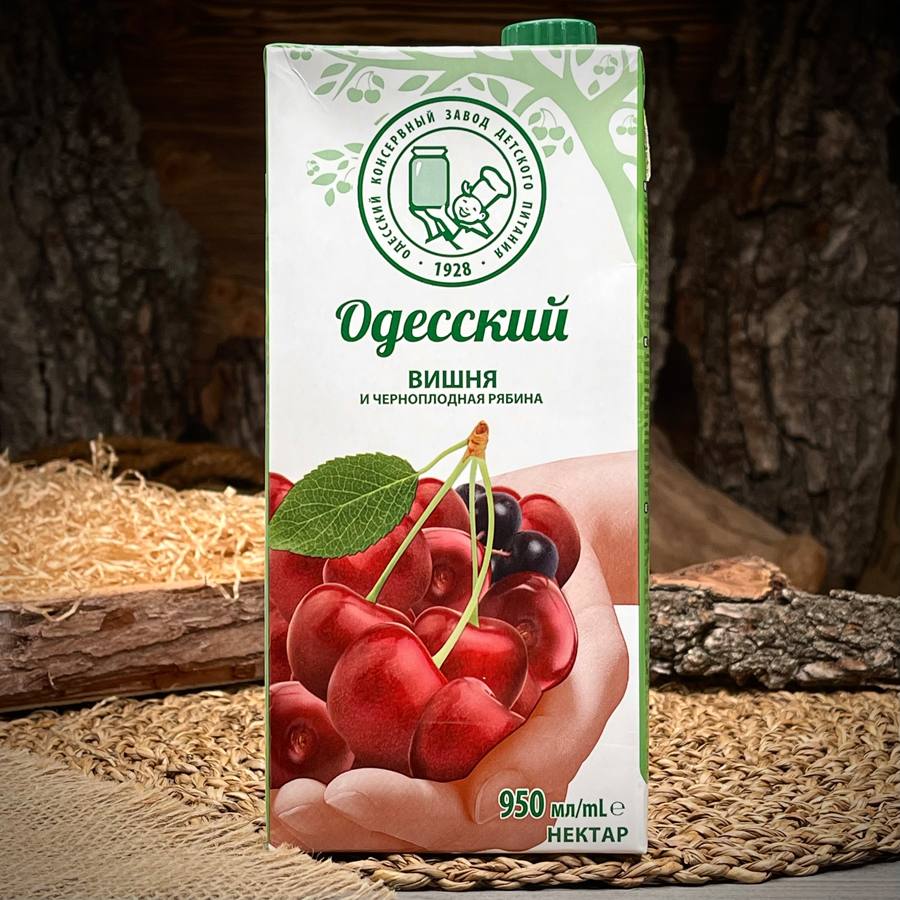 Нектар из вишни и черноплодной рябины "Одесский" — фото 1