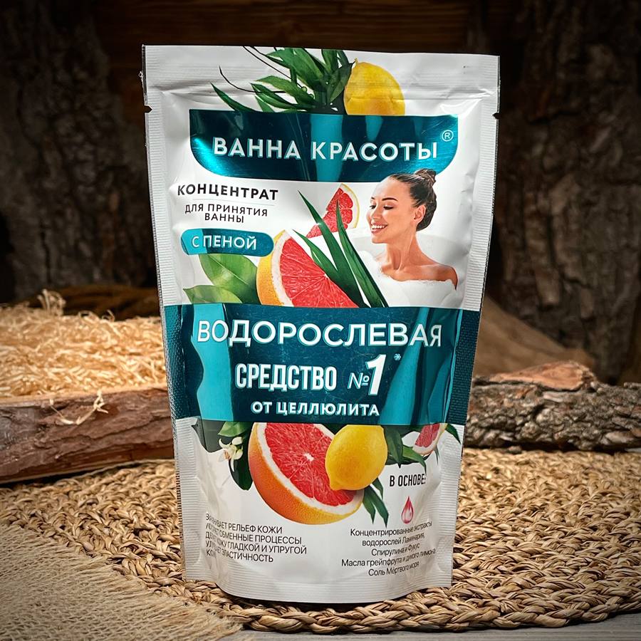 Концентрат для принятия ванны водорослевый "Ванна красоты" — фото 1