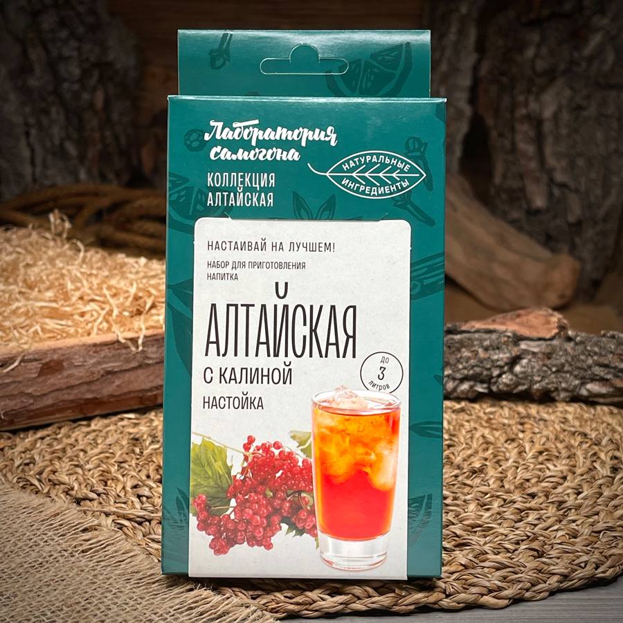 Алтайская настойка с калиной "Лаборатория самогона" — фото 1