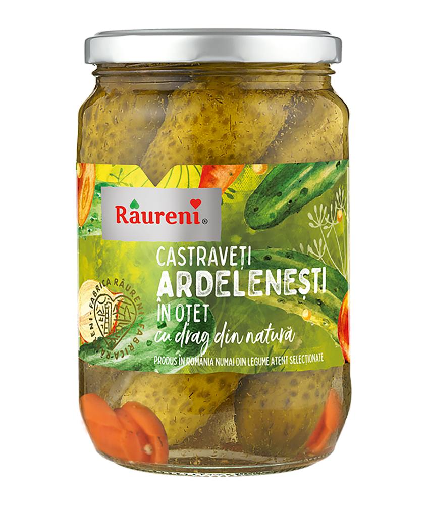 Огурцы в уксусе Râureni (Castraveți ardelenesti în oțet) — фото 1