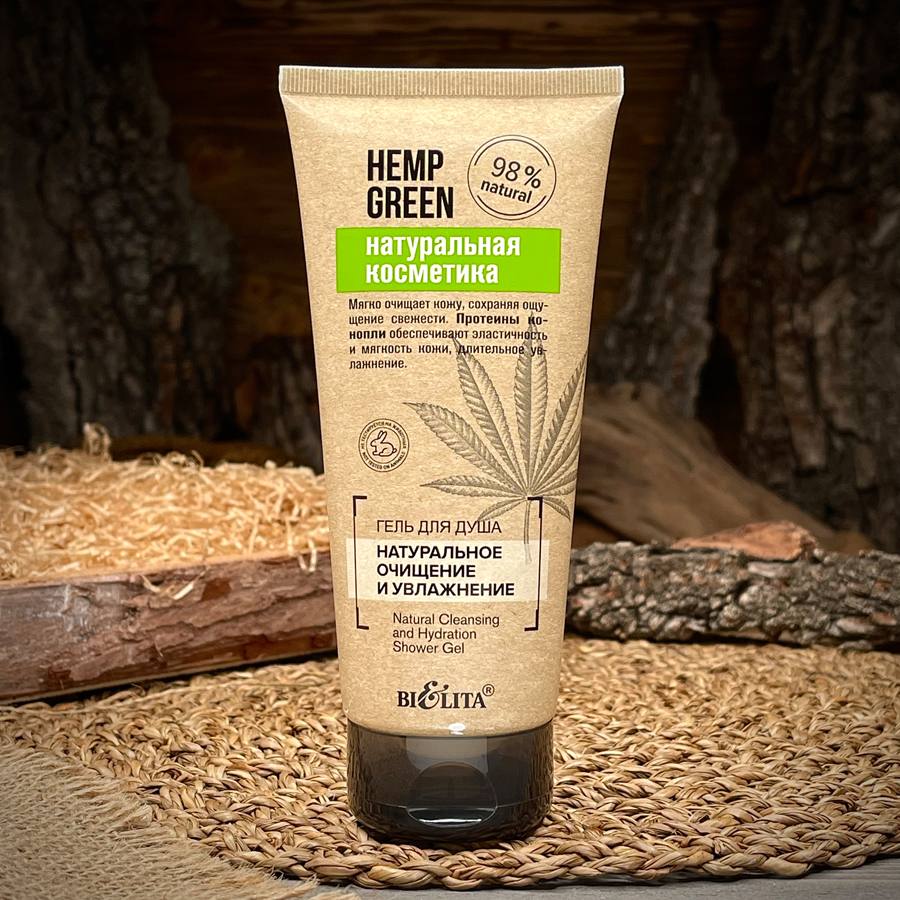 Гель для душа "Hemp Green" — фото 1
