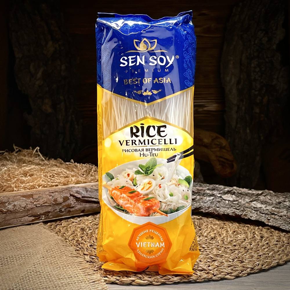 Рисовая вермишель "Sen Soy" — фото 1