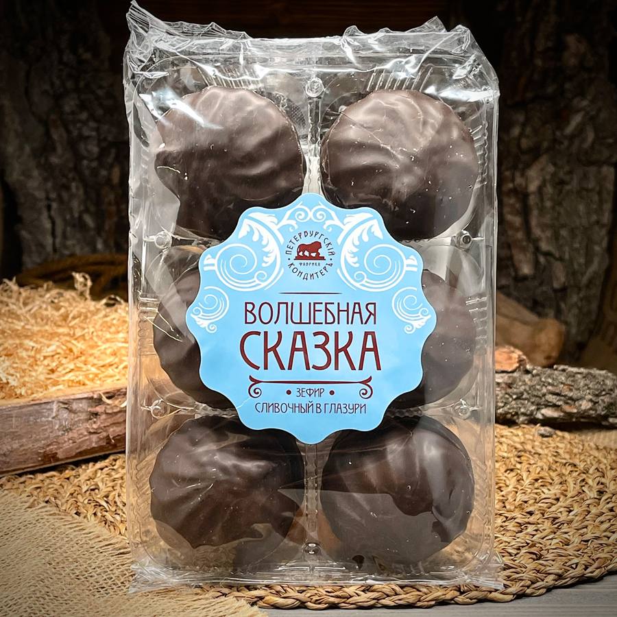 Зефир сливочный в глазури "Волшебная сказка" — фото 1