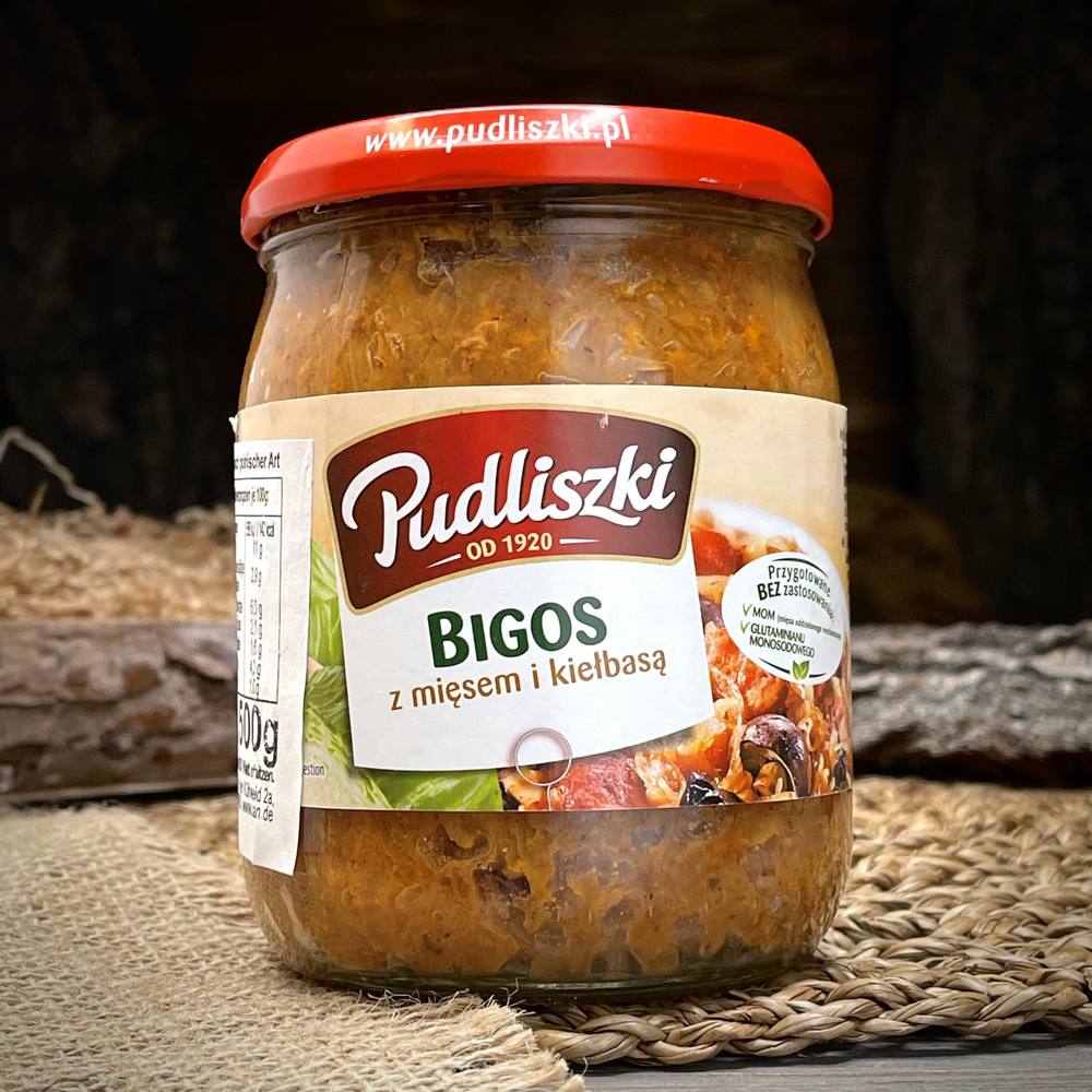 Квашеная капуста со свининой и салями "Pudliszki" — фото 1