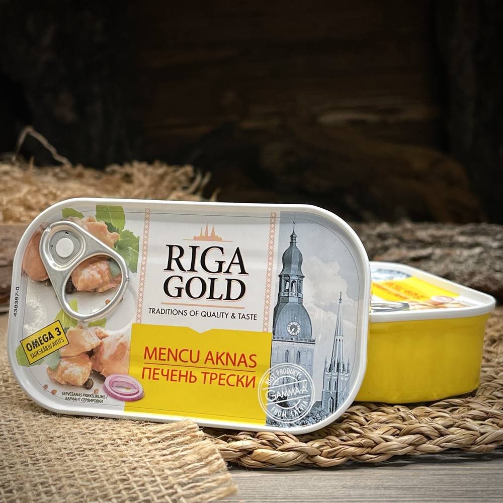 Печень трески "Riga Gold" — фото 1