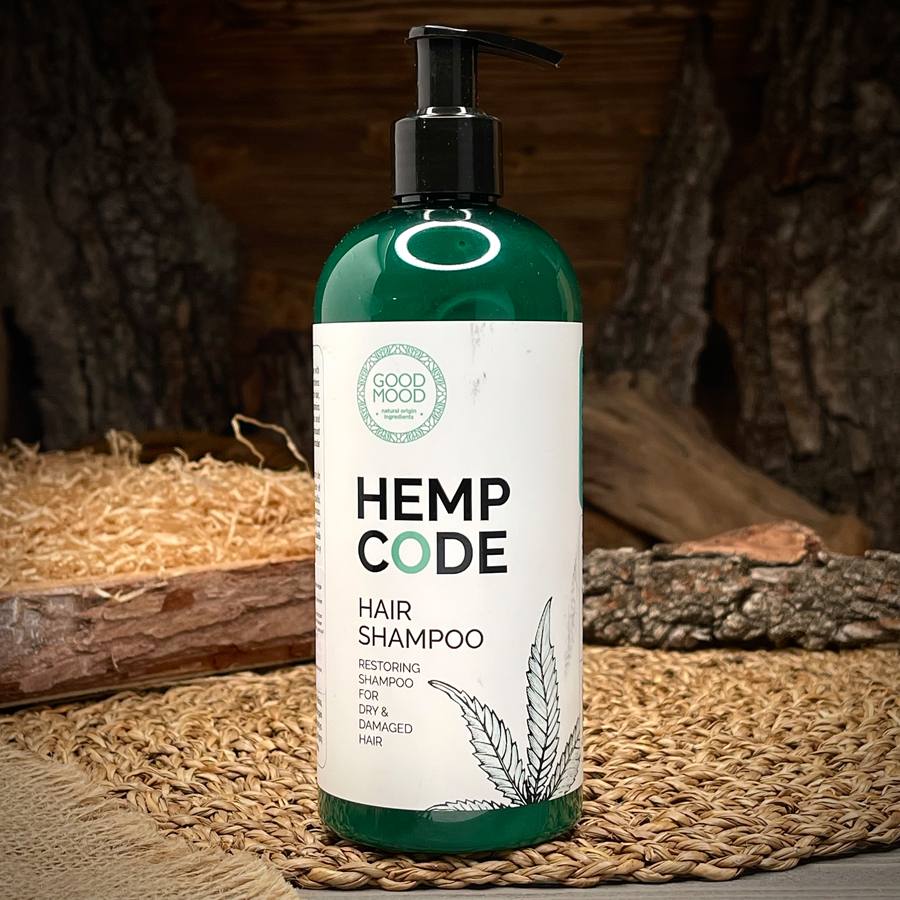 Шампунь для сухих волос "Hemp code" — фото 1