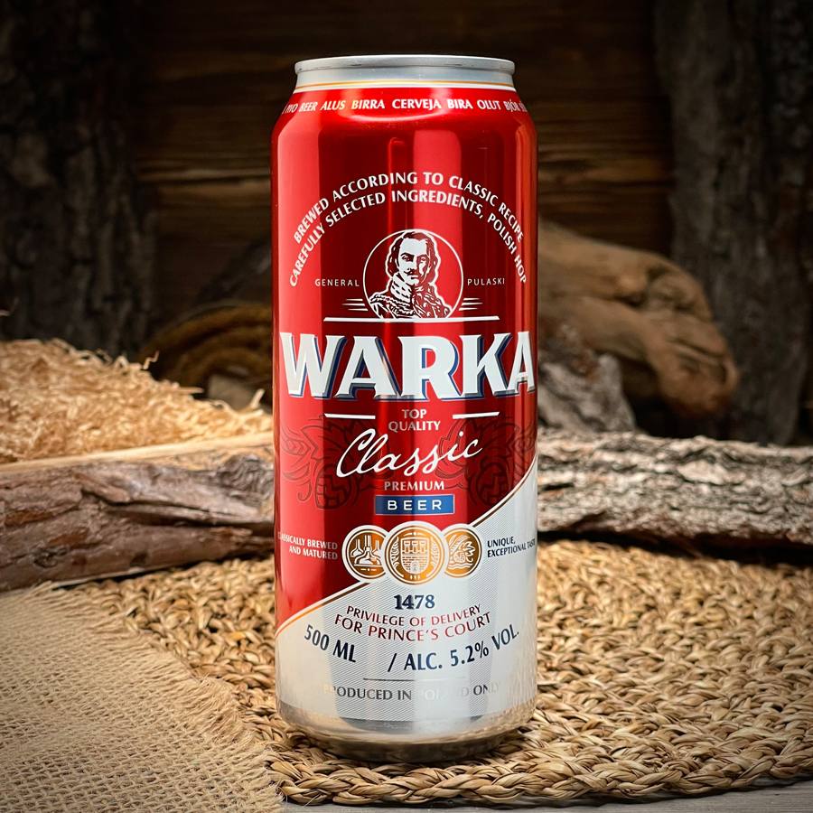 Пиво классическое "Warka" — фото 1