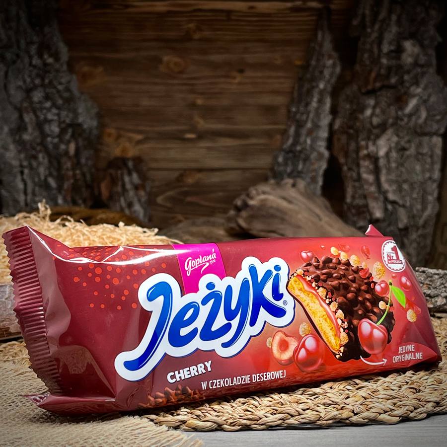 Печенье с вишней "Jezyki" — фото 1