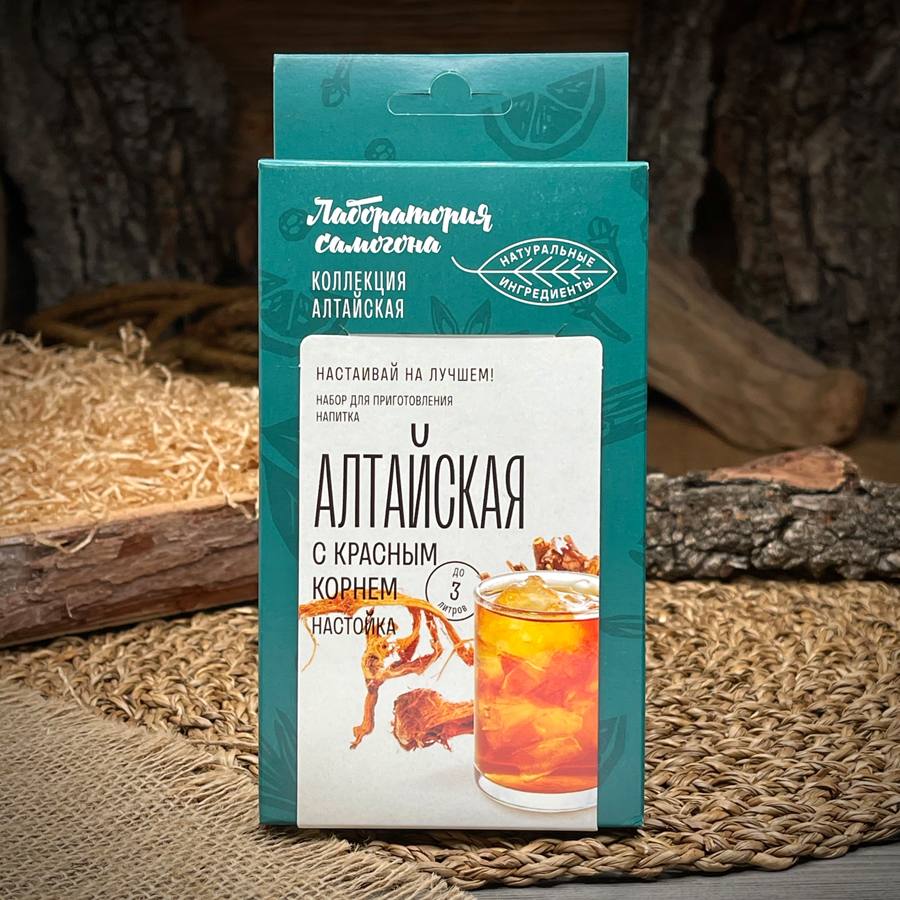 Алтайская настойка с красным корнем "Лаборатория самогона" — фото 1