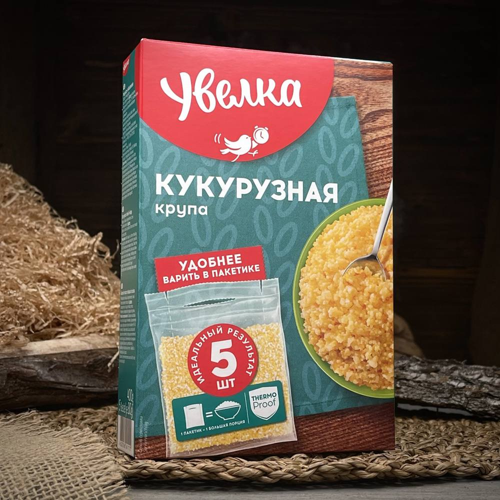 Кукурузная крупа "Увелка" — фото 1