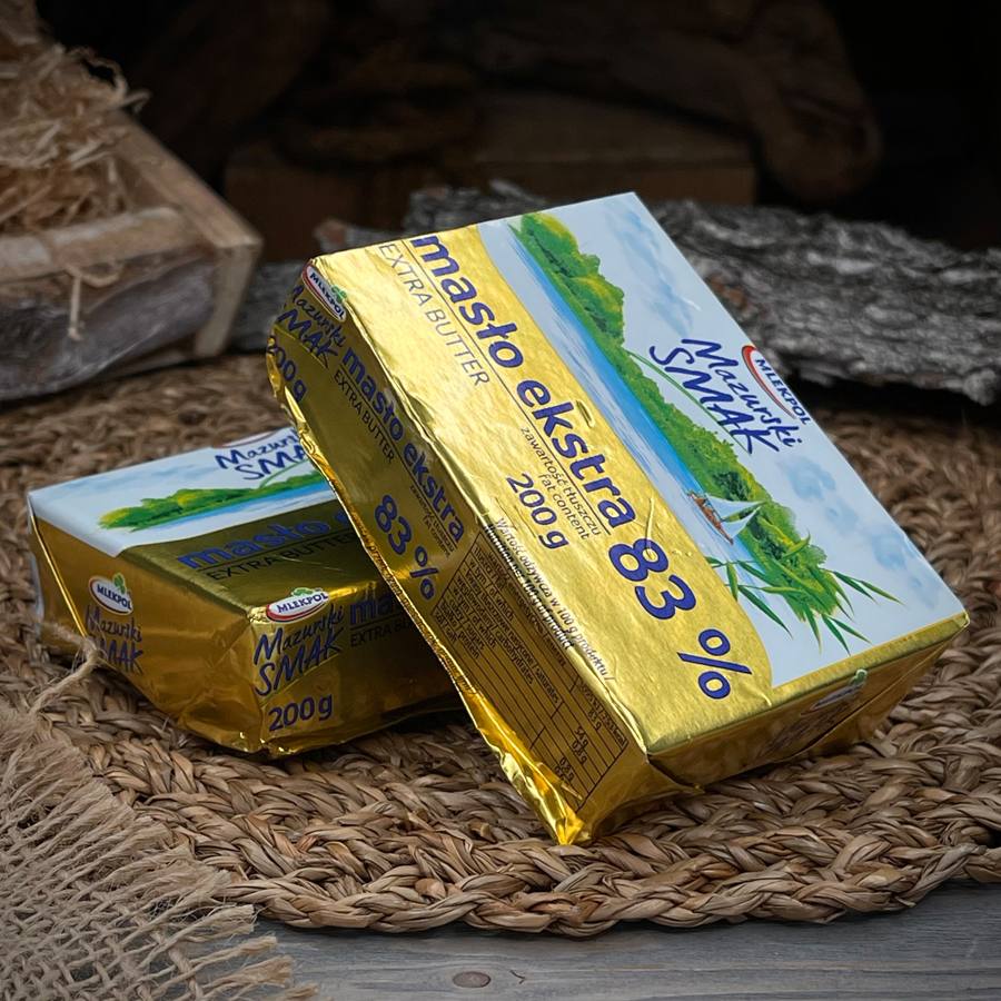 Масло экстра 83% "Mazurski smak" — фото 2