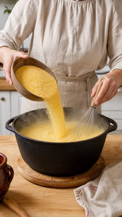 Mămăligă — la polenta rumena — 3