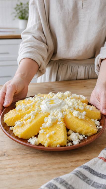 Mămăligă — la polenta rumena — 6