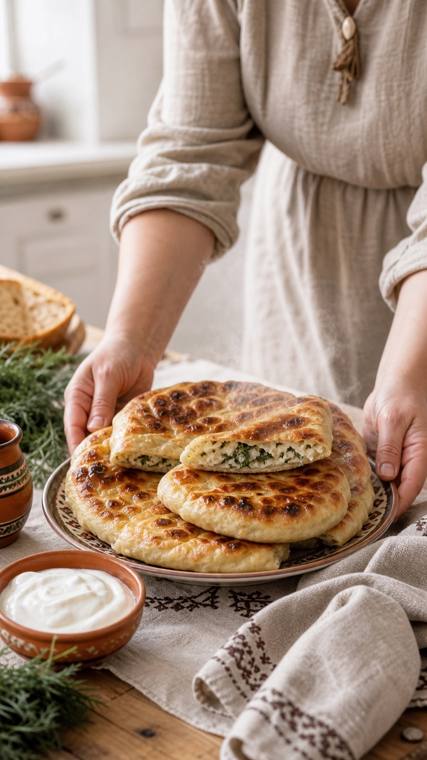 Plăcinte — focacce moldave ripiene