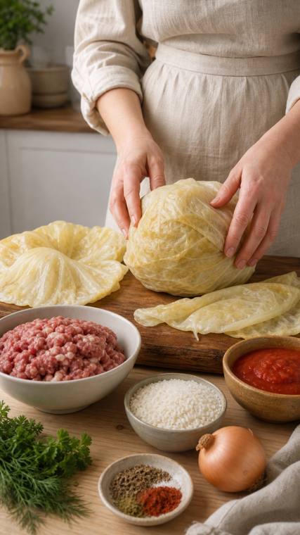 Sarmale — involtini in verza fermentata — 2