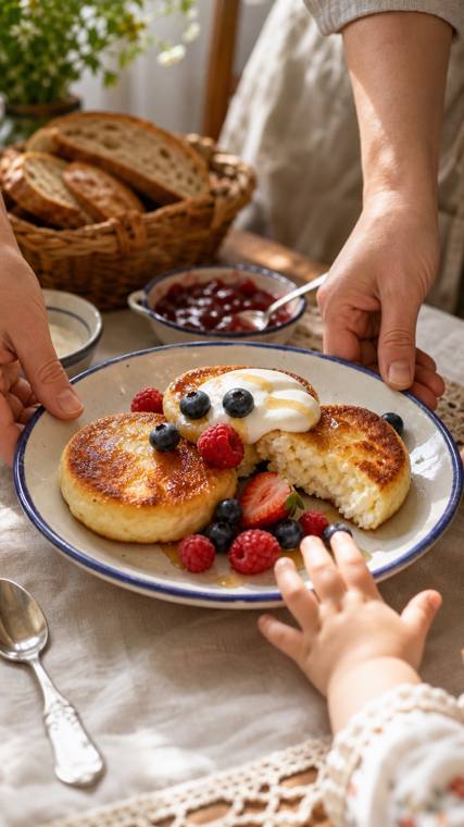Syrniki — la colazione dell'Est