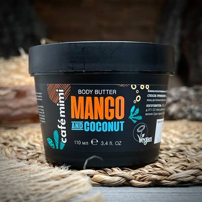 Burro corpo mango e cocco "Cafe mimi"
