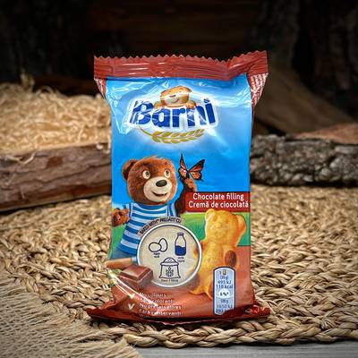 Merendina Barni con ripieno al cioccolato