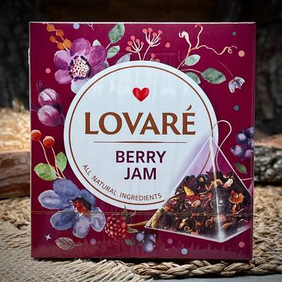 Tè floreale ai frutti di bosco "Berry Jam Lovare"